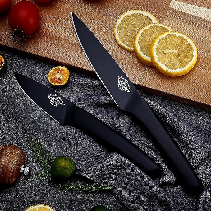 Best.Buy.Damascus1 Chef Knife Set Black Knife Block Set Kitchen Knife Set Perumim Quality Chef Knives