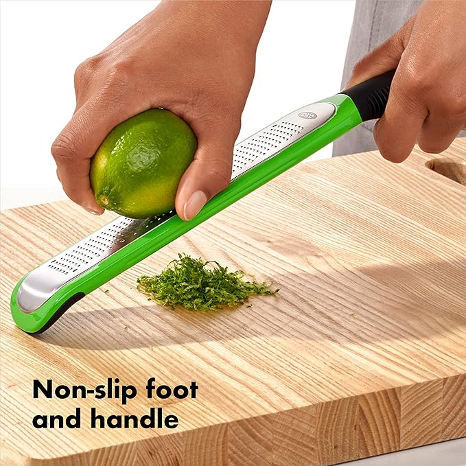 OXO Good Grips Small Citrus Juicer & Good Grips Etched Zester and Grater