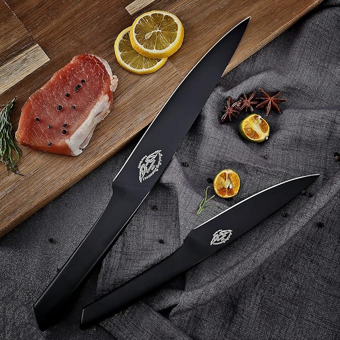 Best.Buy.Damascus1 Chef Knife Set Black Knife Block Set Kitchen Knife Set Perumim Quality Chef Knives
