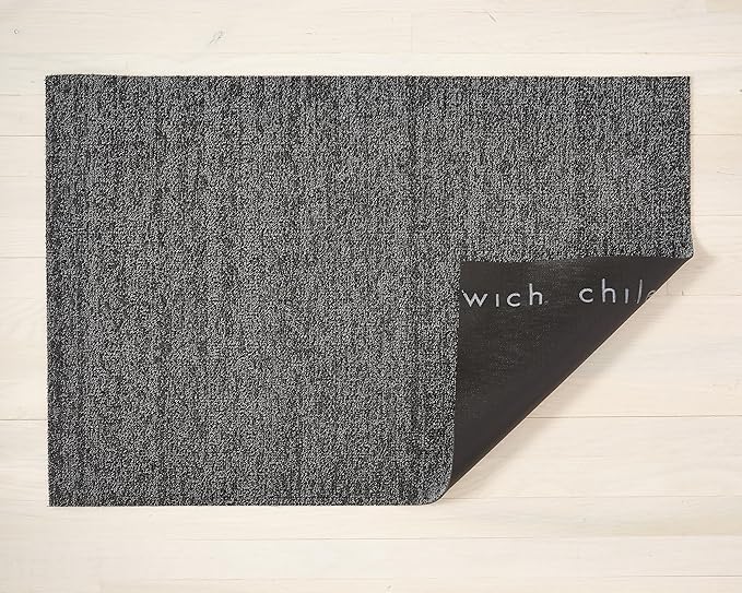 Grey Heathered Shag Rug by Chilewich